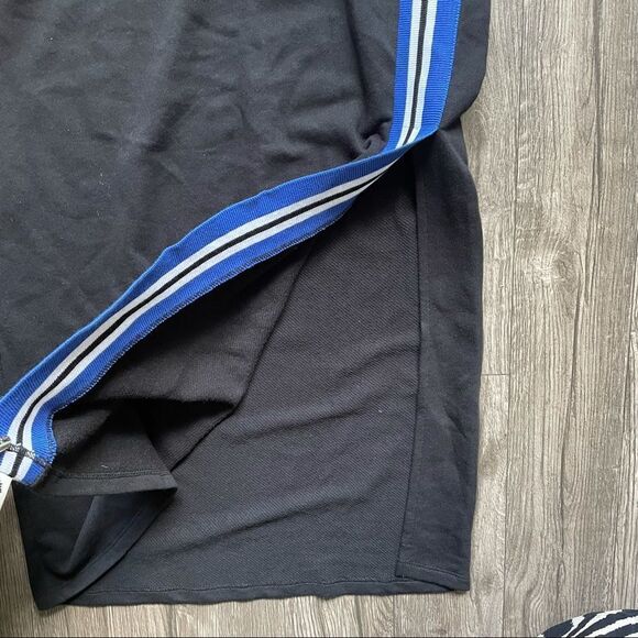 ZARA Athletic Stripe Side Slit Maxi Skirt - Picture 7 of 12